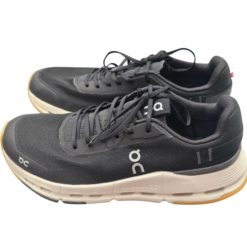 On Running Cloud 5 Waterproof US 8 White Gray CloudTec Walking Running Shoes - Picture 4 of 6